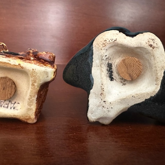 Vintage Black Americana Boy drum Salt & Pepper Shakers Made In Japan